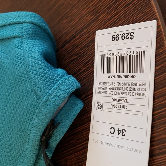 Shade & Shore Ocean BlueUnderwire Bikini top in Size 34C # - Picture 10 of 10